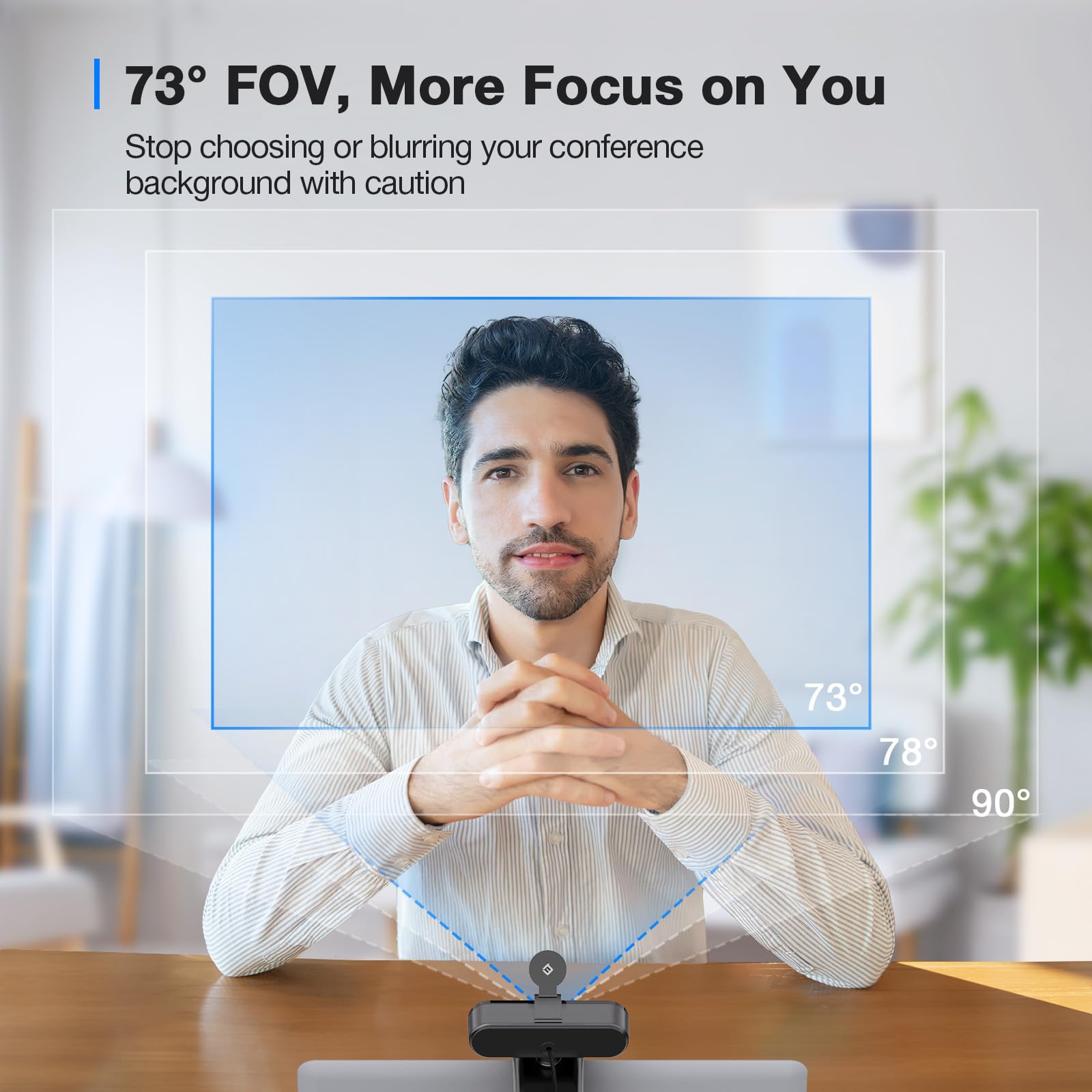 EMEET C960 4K Webcam for Video Calls