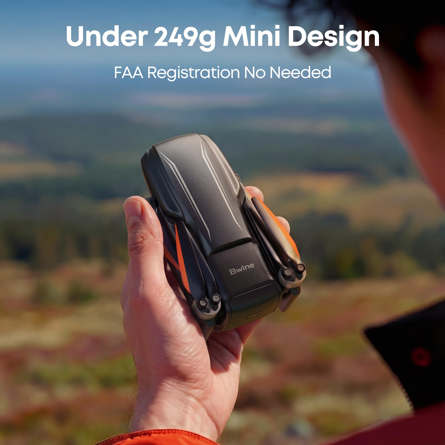 F7MINI 4K(RC3) Drohne mit 8K Kamera, GPS, 3-Achsen-Gimbal