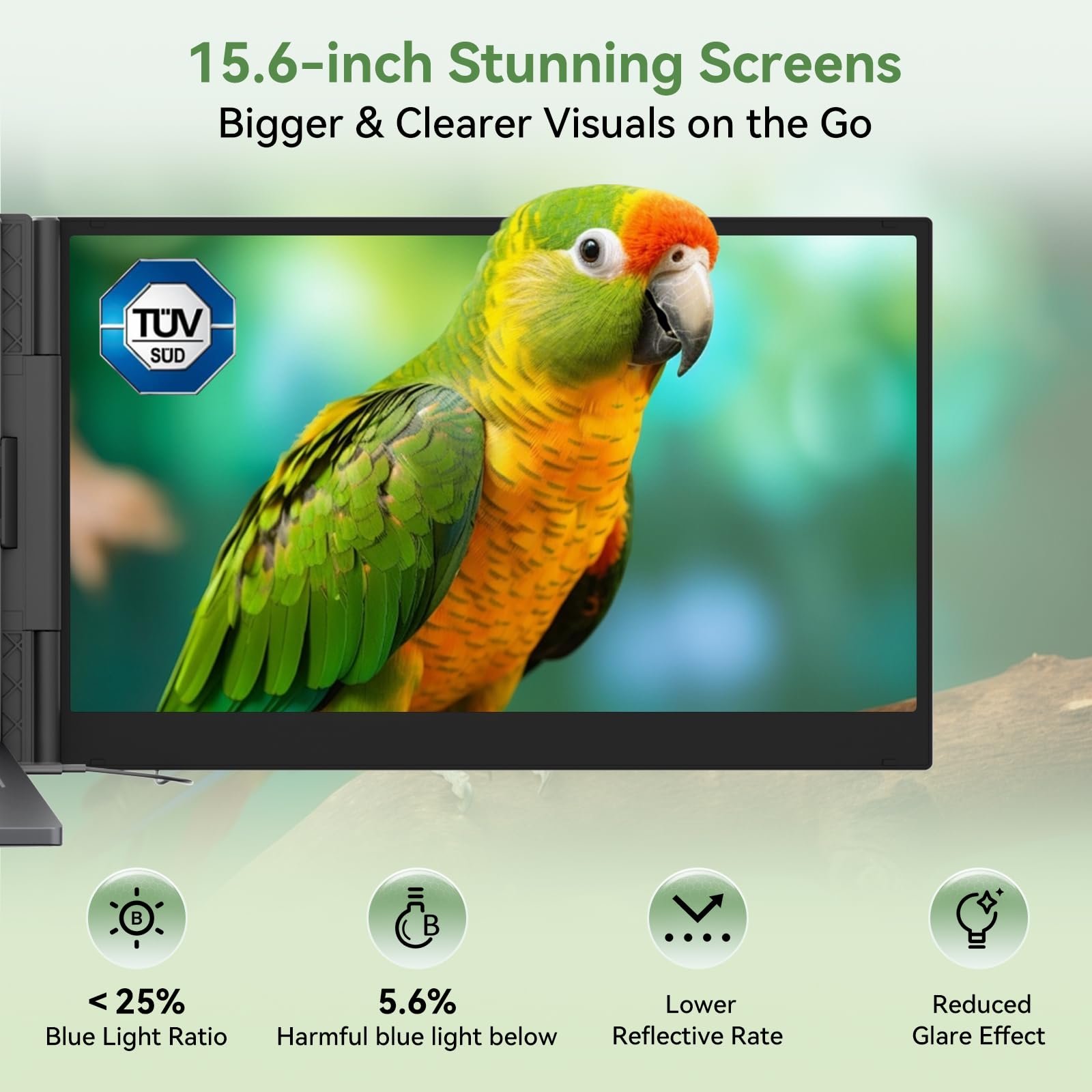 15.6" Triple Laptop Screen Extender DCM8