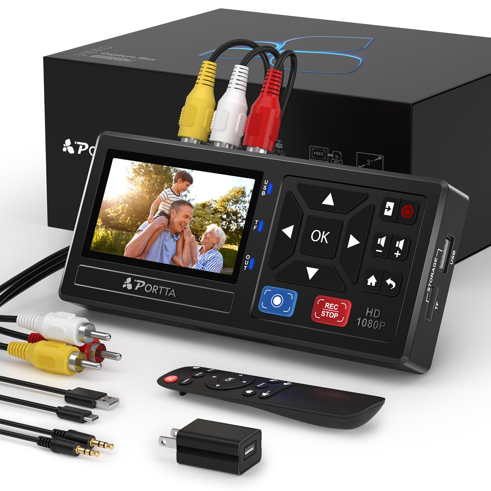 VHS to Digital Converter Video Recorder VD10