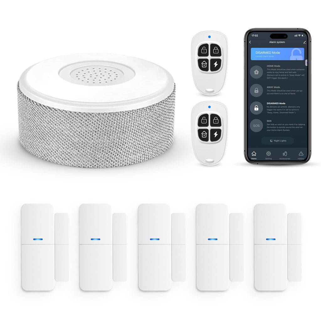 Sistema di Allarme per Porte Domestico Intelligente WiFi Wireless