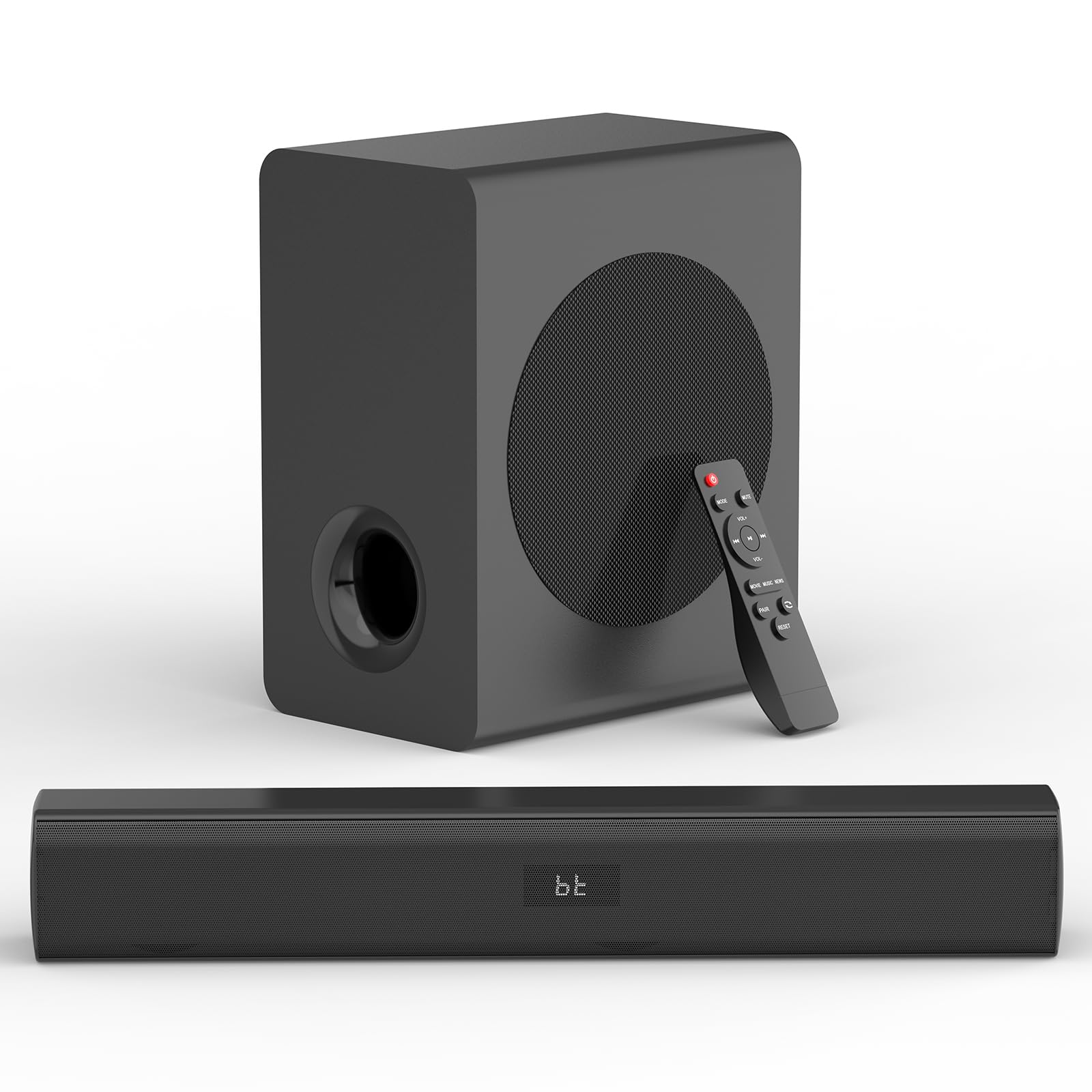 Barra de sonido MA90 3.1.2 Dolby Atmos con subwoofer