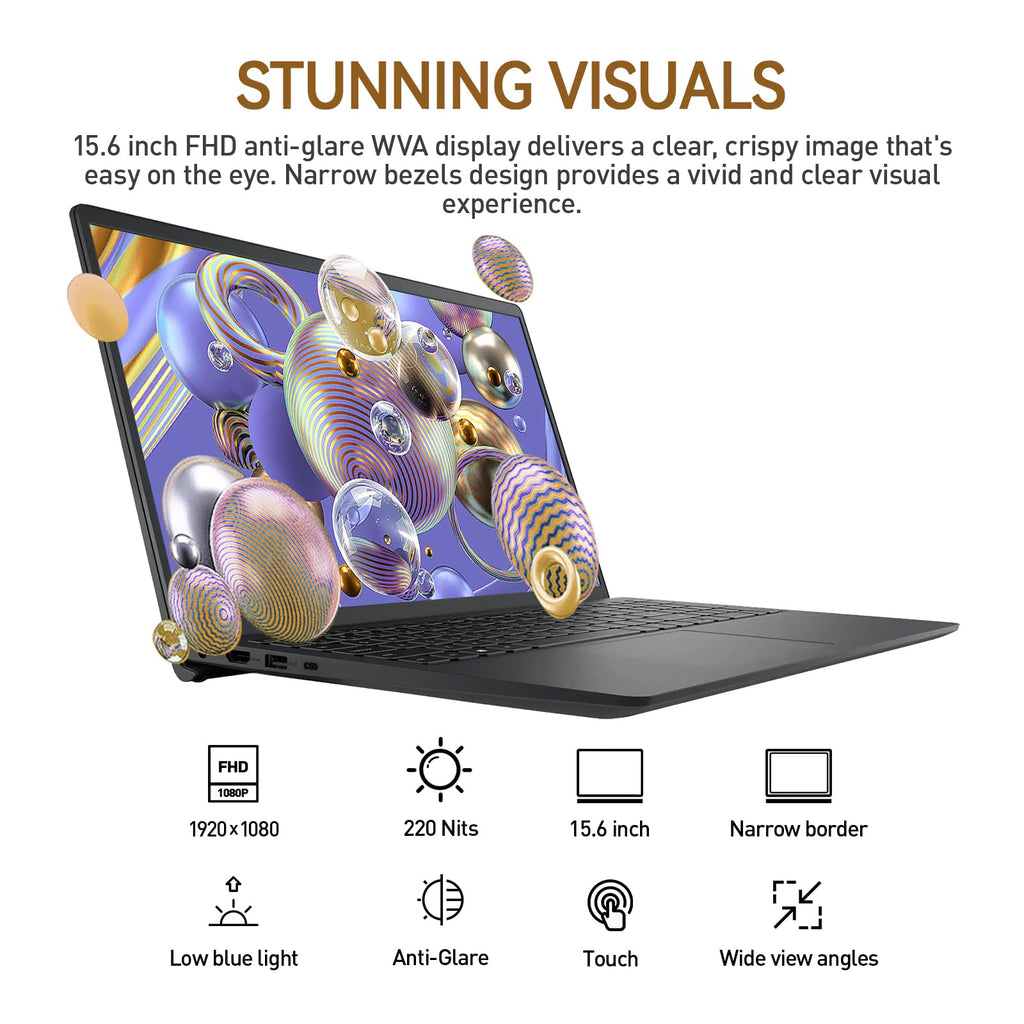 15.6" FHD Touch Laptop i5-1335U 32GB 2TB