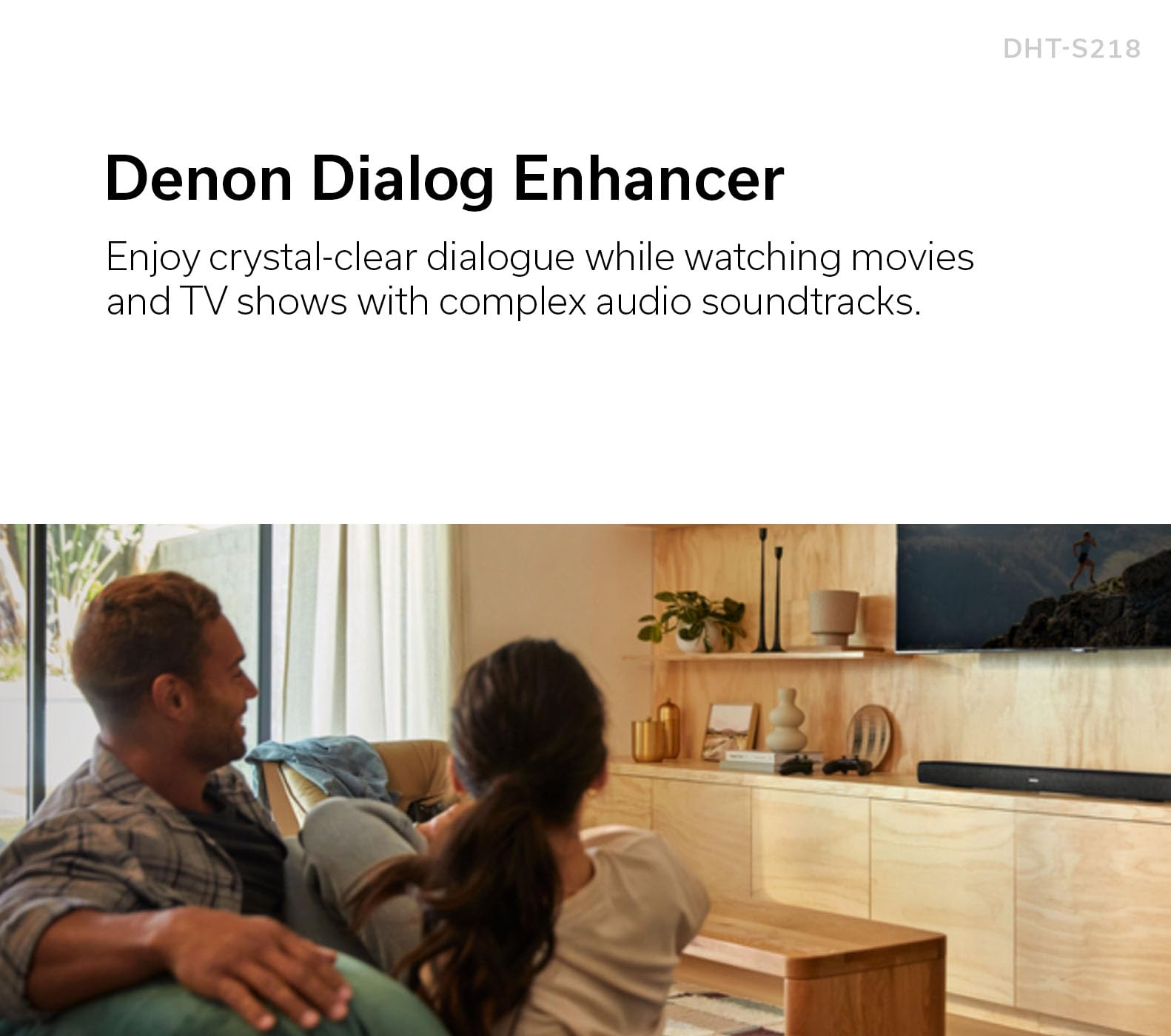 2.1-Channel Dolby Atmos Sound Bar DHTS218BKE3