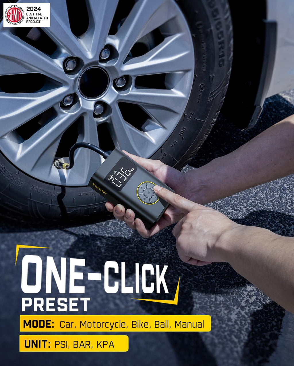 Portable Tire Inflator 150 PSI X9 Pro