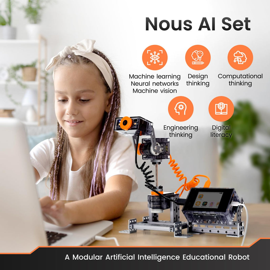 Nous AI Robot STEM Coding Kit for Teens 12+ with ChatGPT-4o