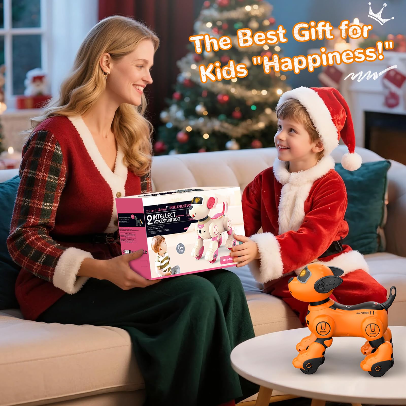 Anysun Programmierbarer Fernsteuerungs-Roboterhund für Kinder