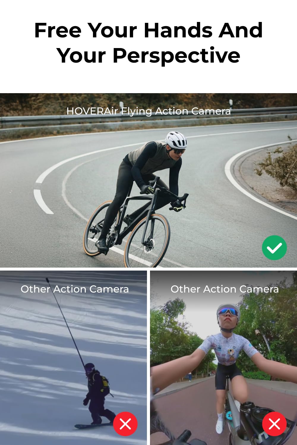 HOVERAir X1 PROMAX 8K Action Flying Camera, Foldable Drone with Camera with 42 KM/H Follow Speed, 10+ Fully Automatic Flight Modes, Fly Anywhere with OmniTerrain, SmoothCapture 2.0(Standard)