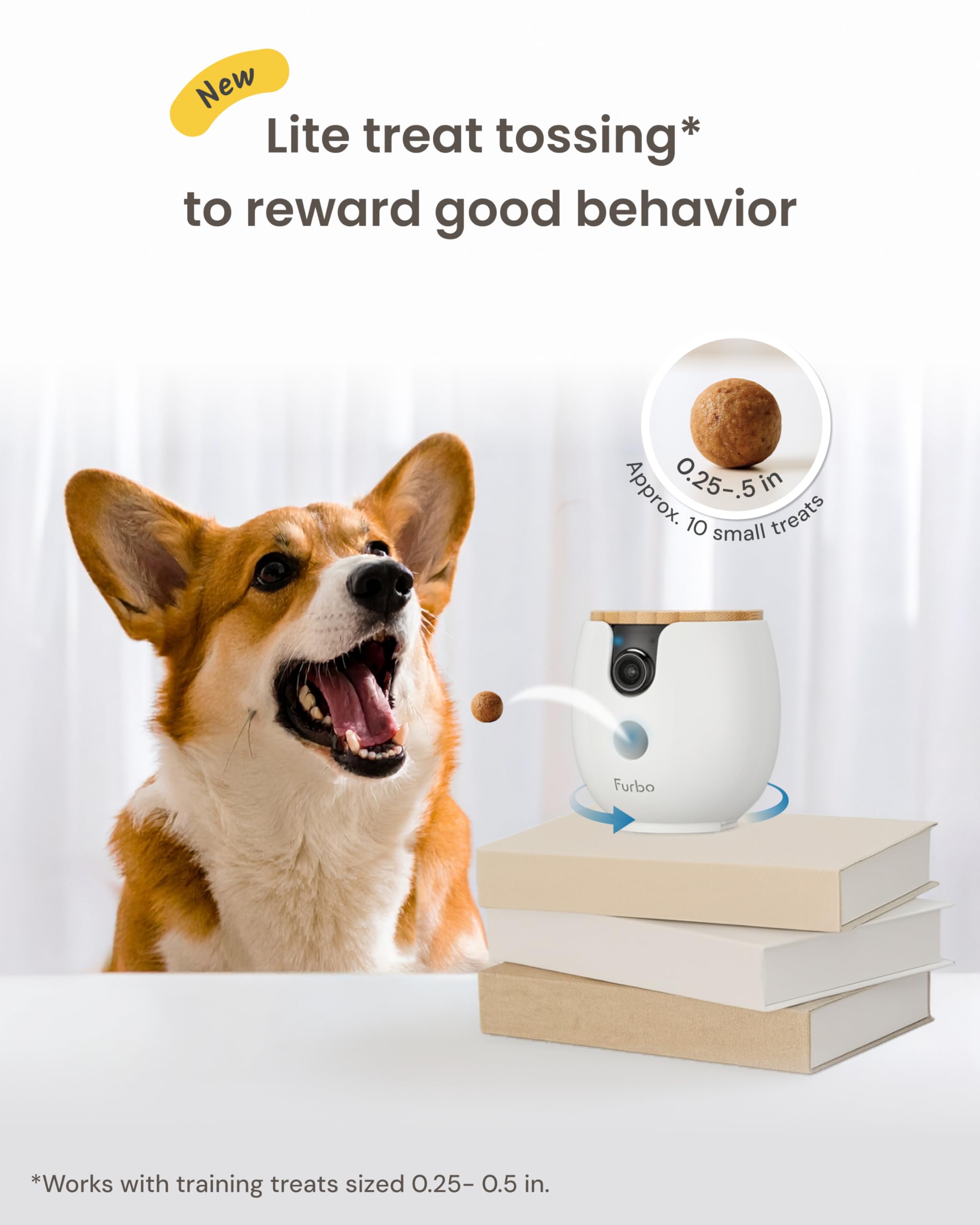 Умная камера Furbo Mini 360° 2K QHD для домашних