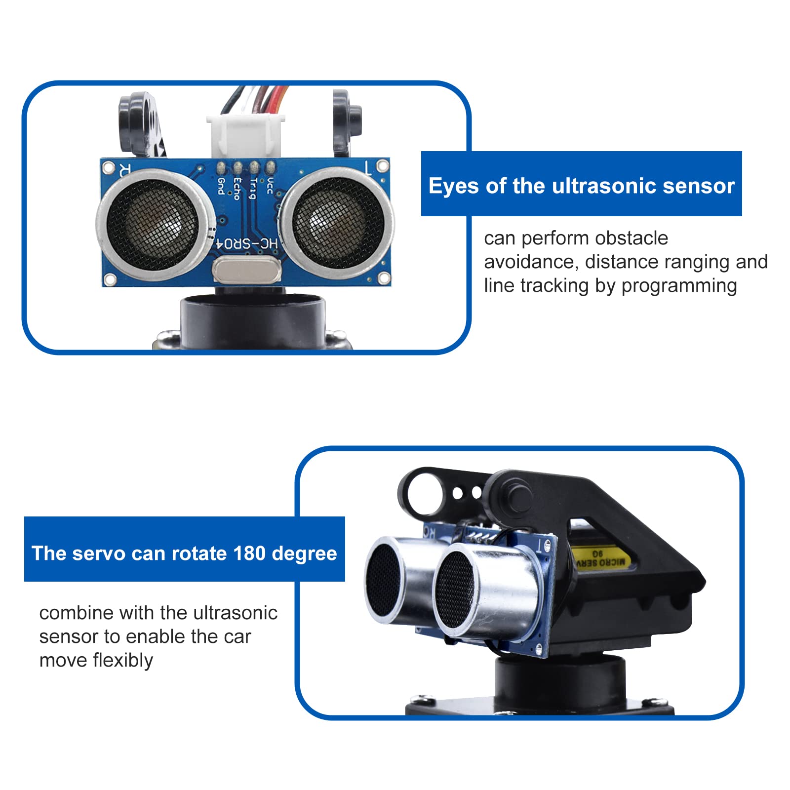 Программируемый набор для сборки робота-автомобиля 4WD для Arduino Uno