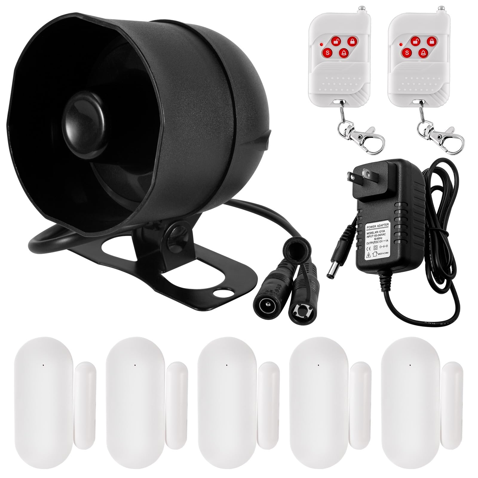 WiFi Home Security Alarm System 8-Piece Kit with App