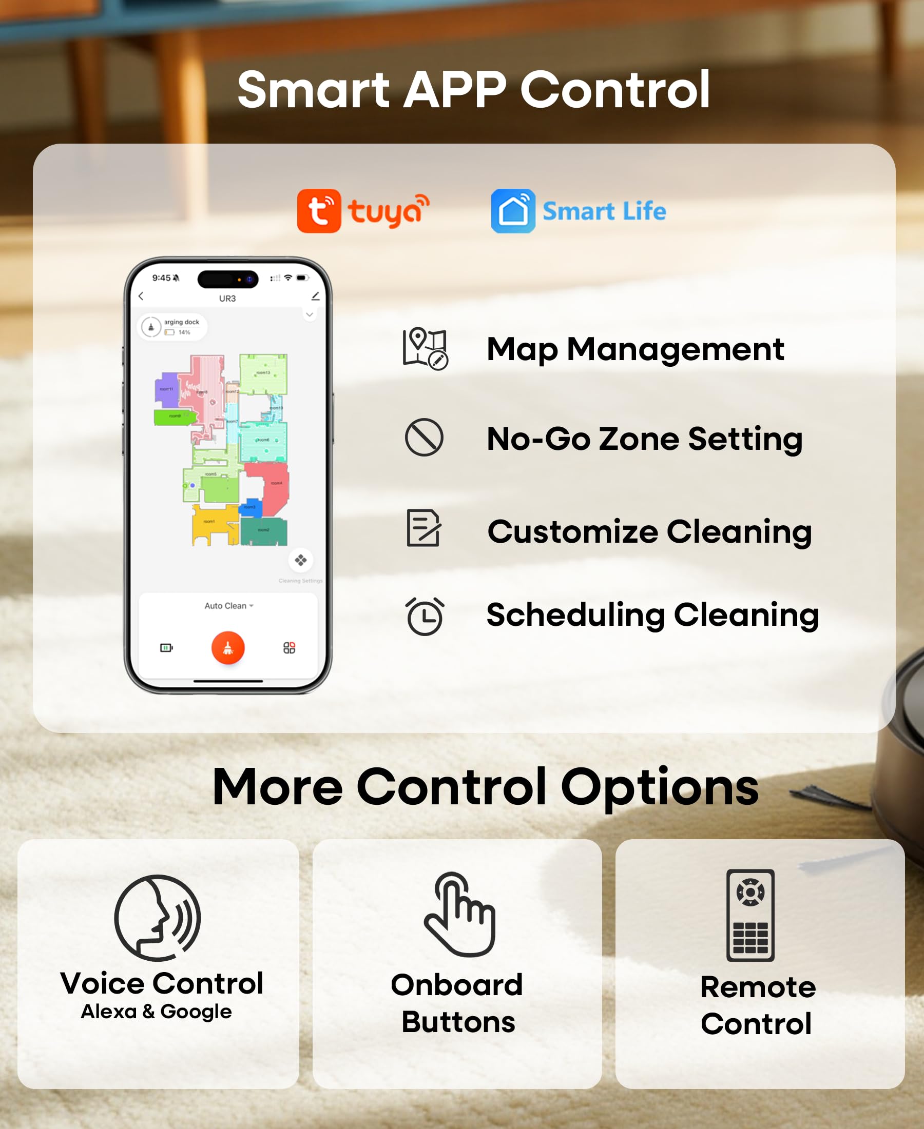 Self-Emptying Robot Vacuum and Mop Combo