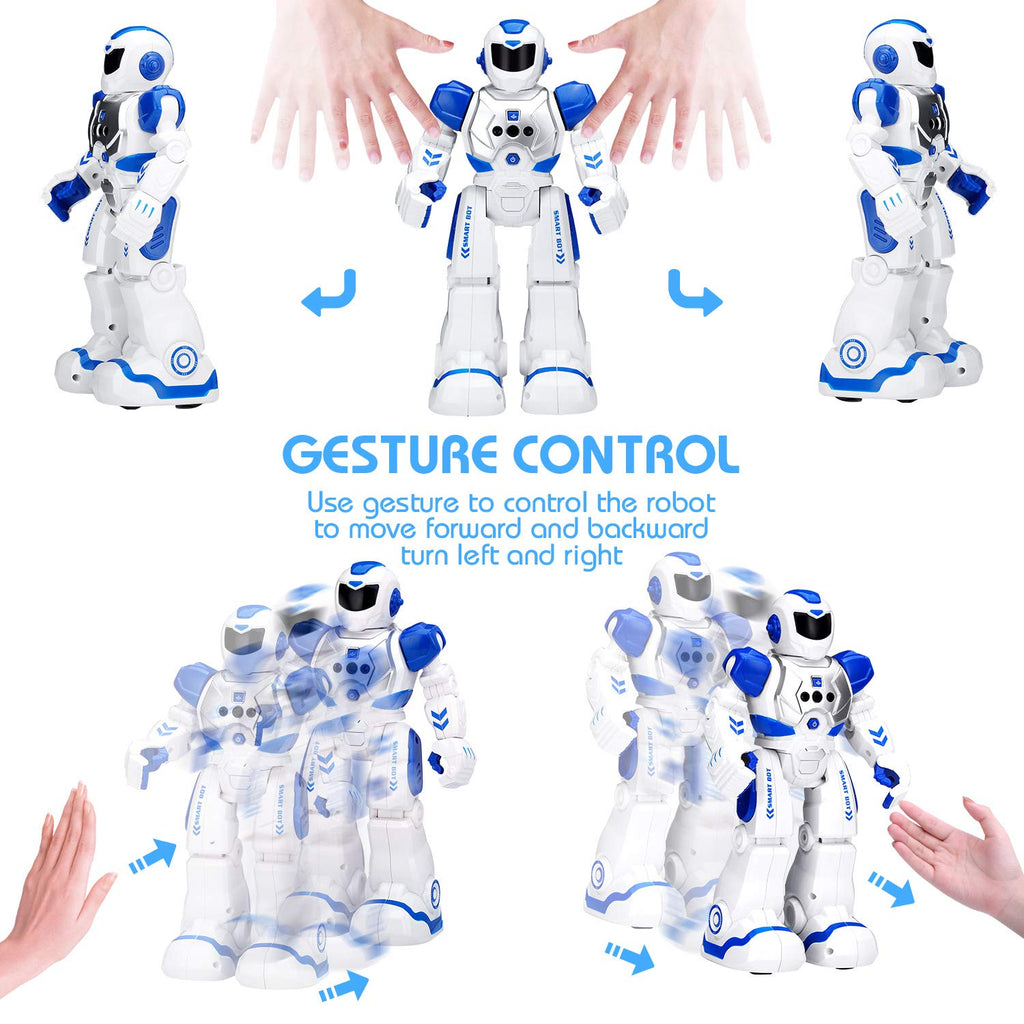 Səs İdarəsi ilə Jest Sensoru RC Robot Oyuncağı