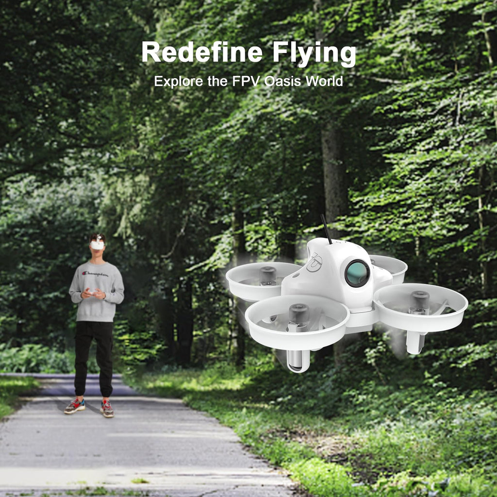 Набор для начинающих FPV дрон с очками и контроллером