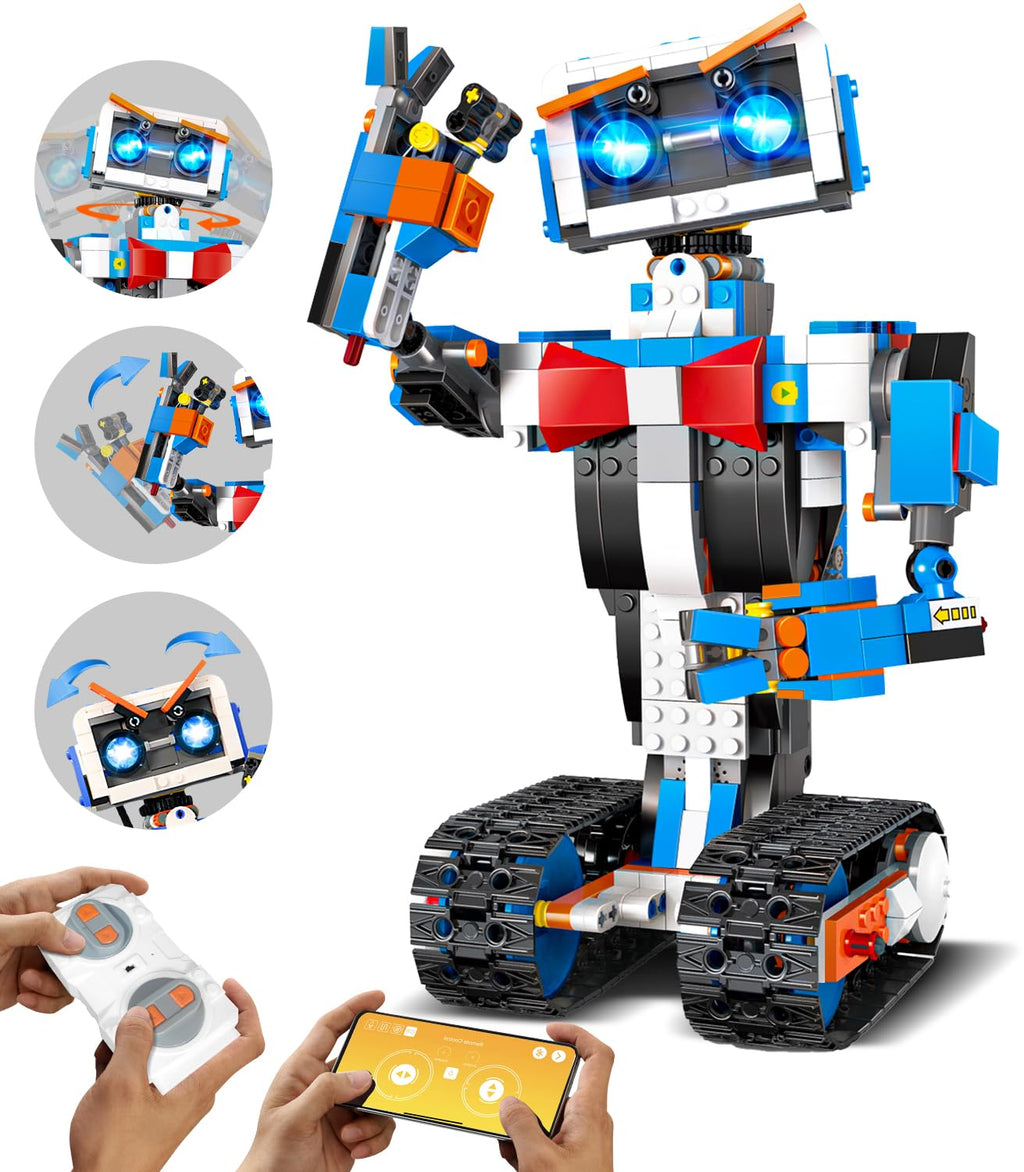 STEM-Roboter-Bausatz mit App-Steuerung 3 Modelle