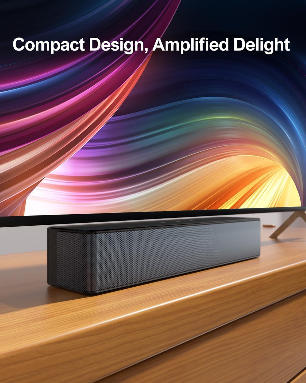 Barra de sonido 5.1 canales con 320W de potencia