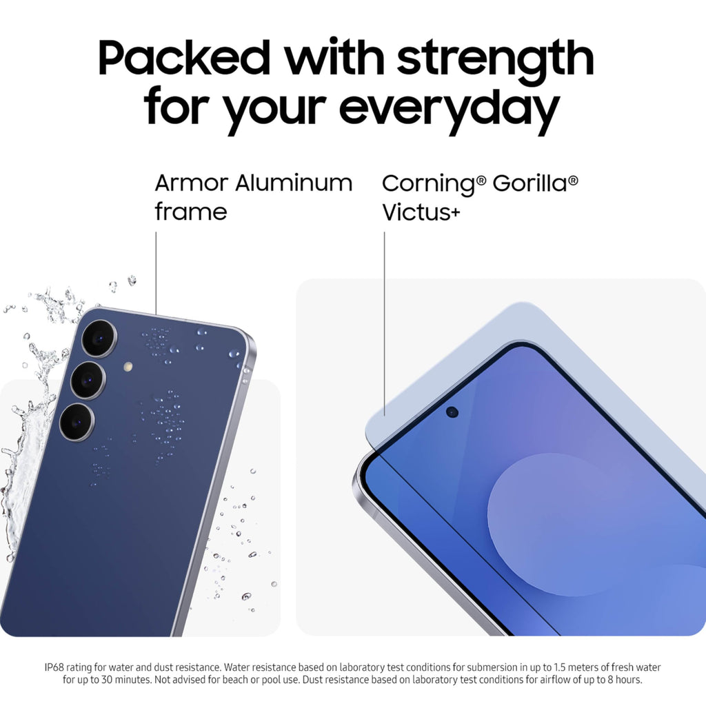 Samsung Galaxy S25 FE Cell Phone (2025), 256GB AI Smartphone, Unlocked Android, Large Display, 4900mAh Battery, High Res-Camera, AI Photo Edits, Durable, US 1 Yr Warranty, Icyblue