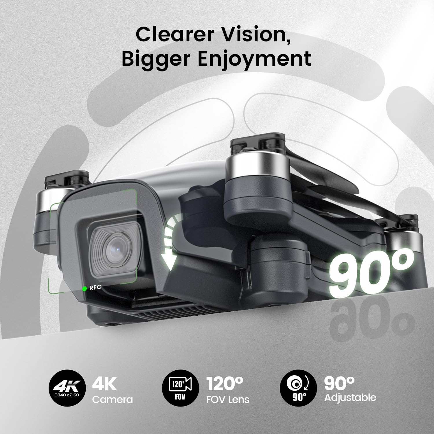 4K GPS дрон с 5G FPV камерой, складной квадрокоптер