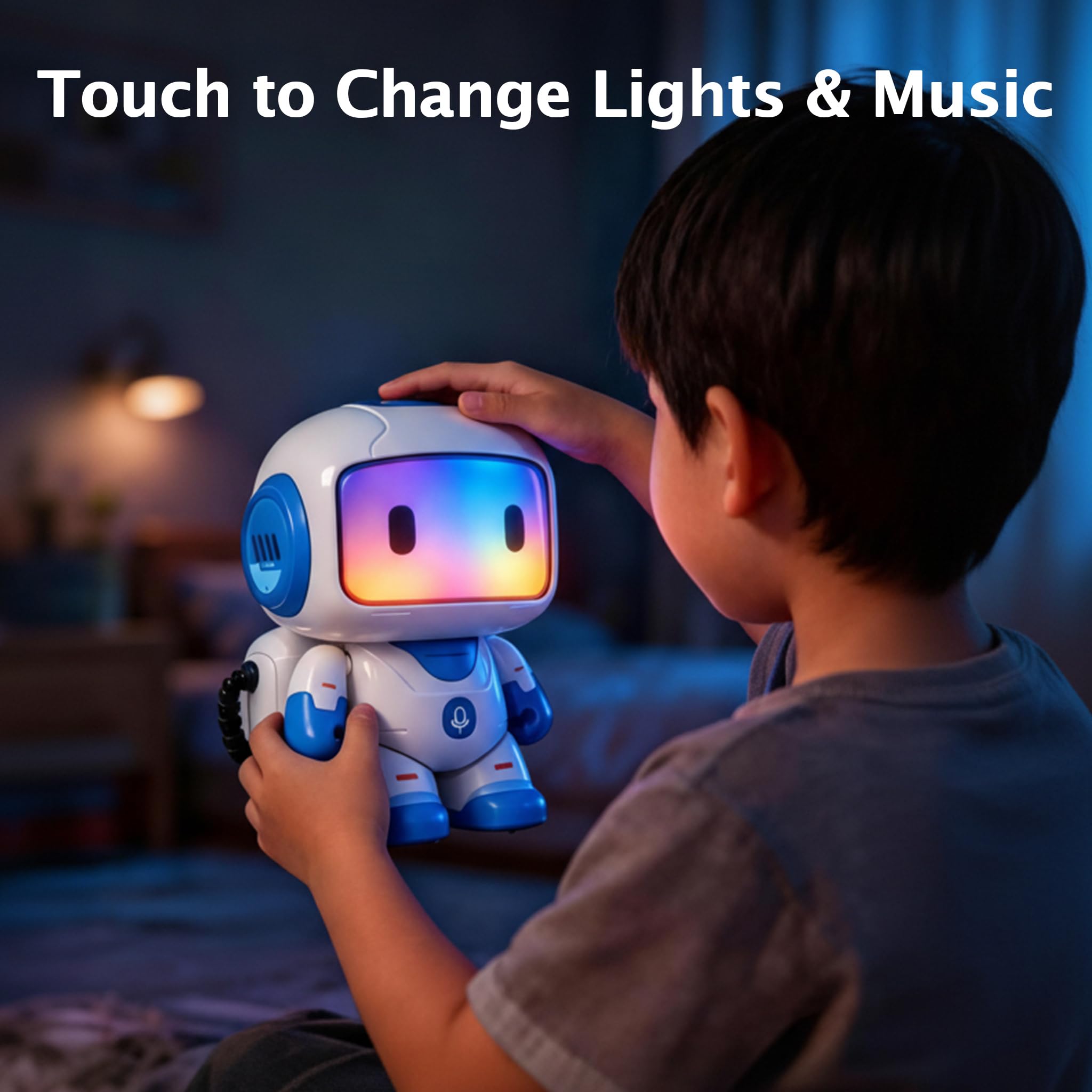 Interactive Learning Robot Toy for Kids with AI Voice