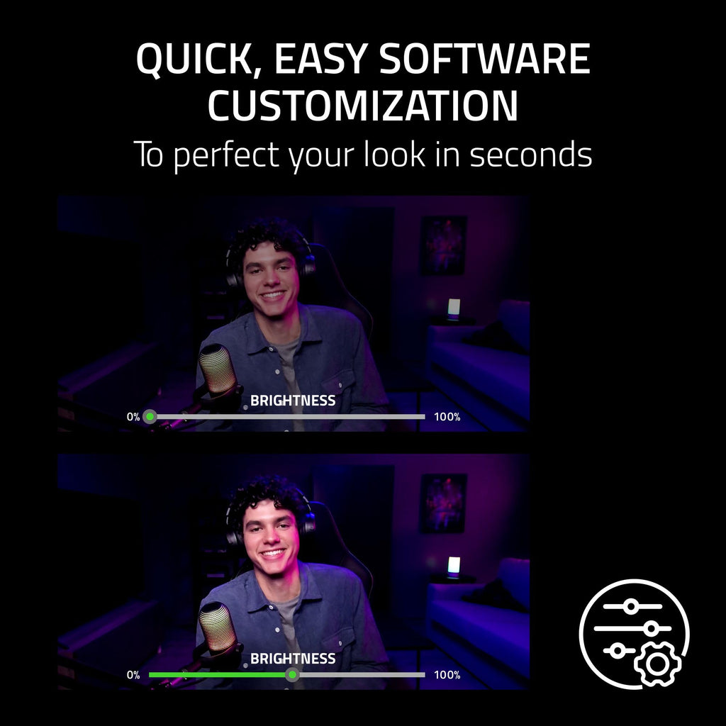 Razer Kiyo V2 X Streaming Webcam White