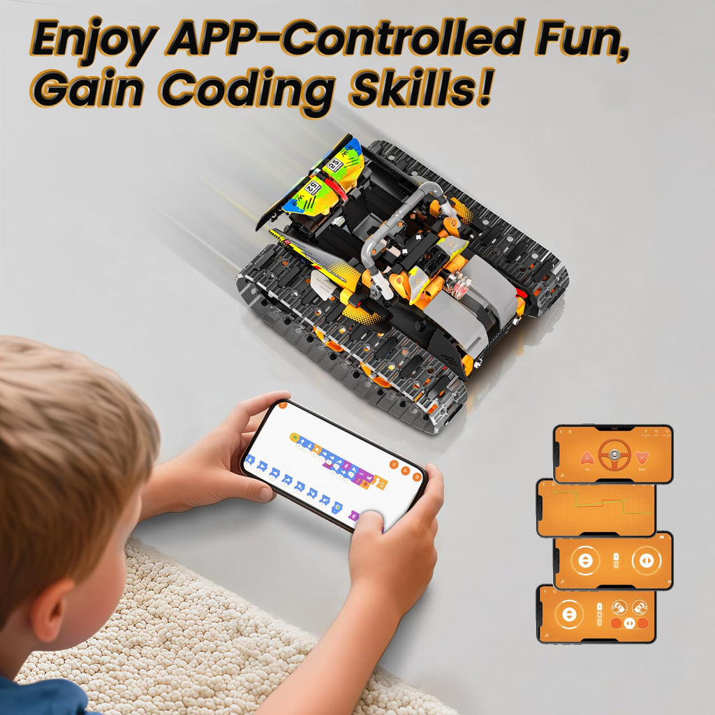 5-in-1 STEM Robot Qurma Dəsti (Pult və Tətbiq ilə)
