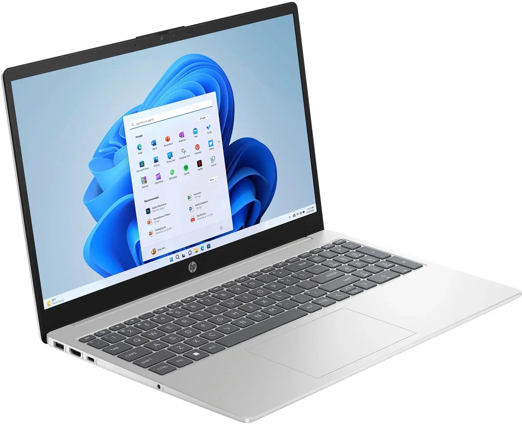 15.6" Сенсорный бизнес-ноутбук Intel i3 16GB ОЗУ 1ТБ