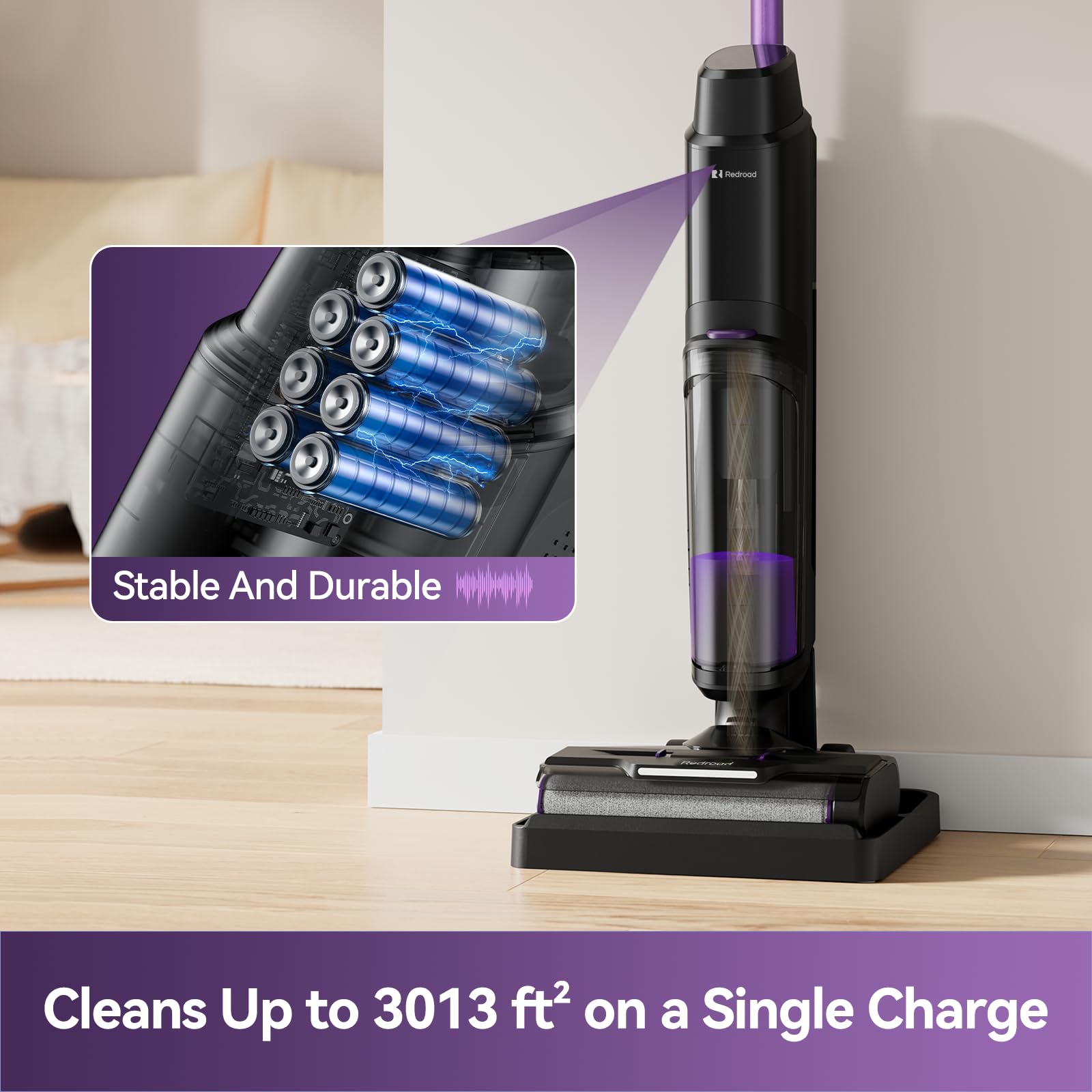 Wet Dry Vacuum Cleaner 16,000Pa 50Mins Runtime W15 Set