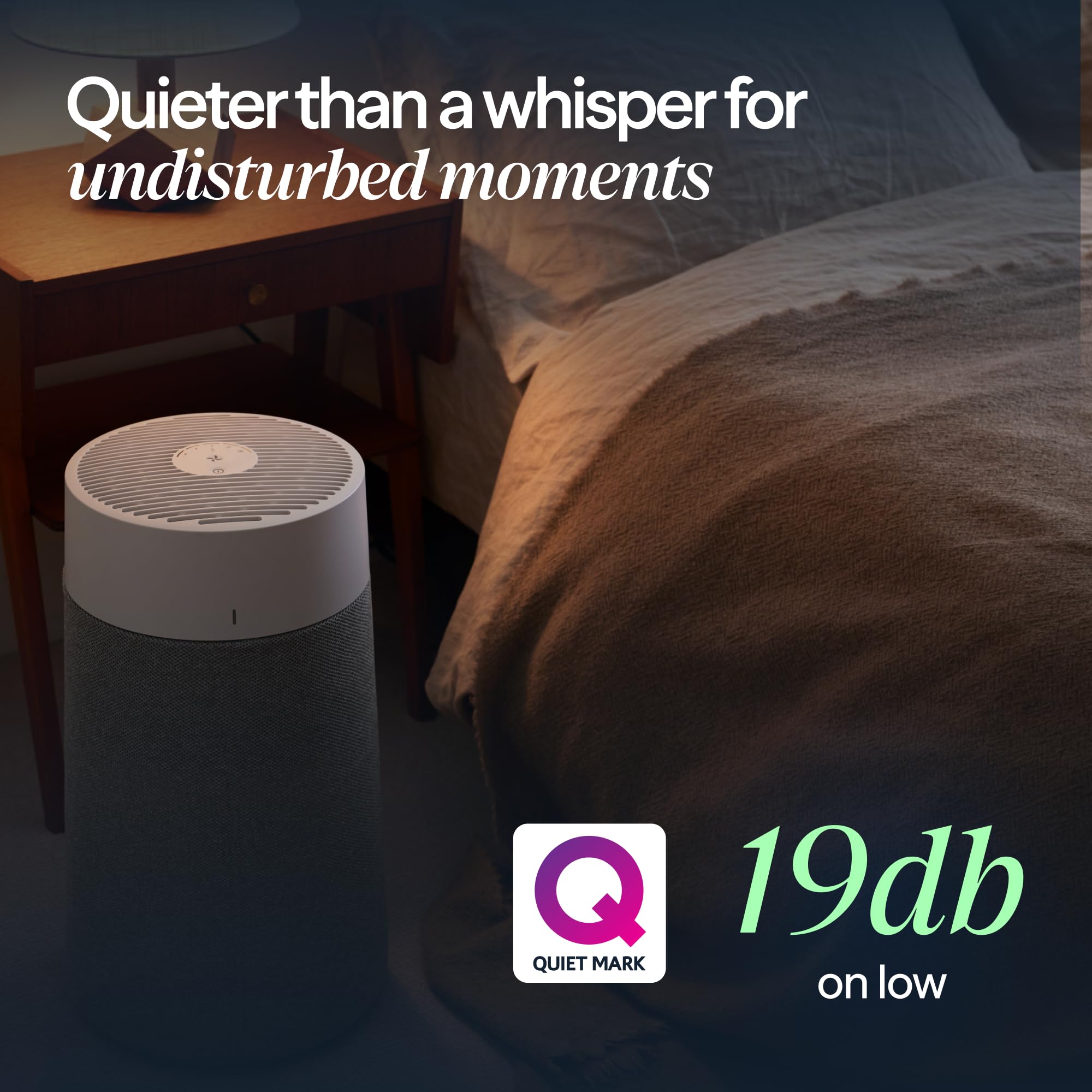 BLUEAIR Air Purifier for Small Room, Bedroom, Home, Cleans 926 sqft in one hour, HEPASilent Air Cleaner for Pets, Allergens, Virus, Dust, Mold, Smoke - Blue Pure 511i Max