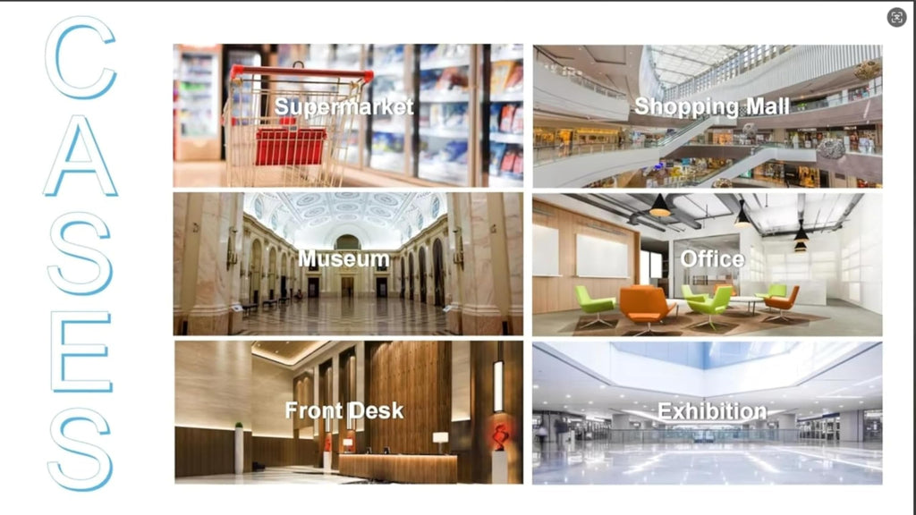 Autonomous Food Delivery Robot with Touchscreen Multi-Order Service RS-09