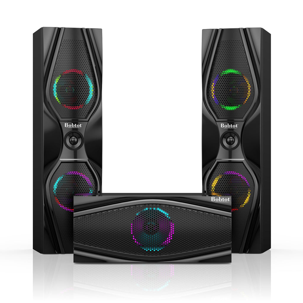 Sistema de Cine en Casa 5.1/2.1 Canales 1200W Subwoofer