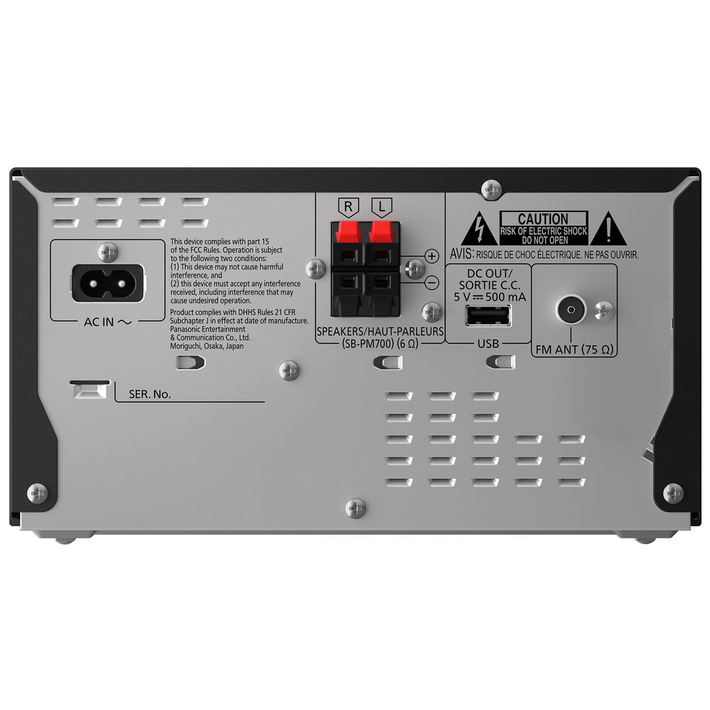 Sistema de Estéreo Compacto con Reproductor de CD Bluetooth