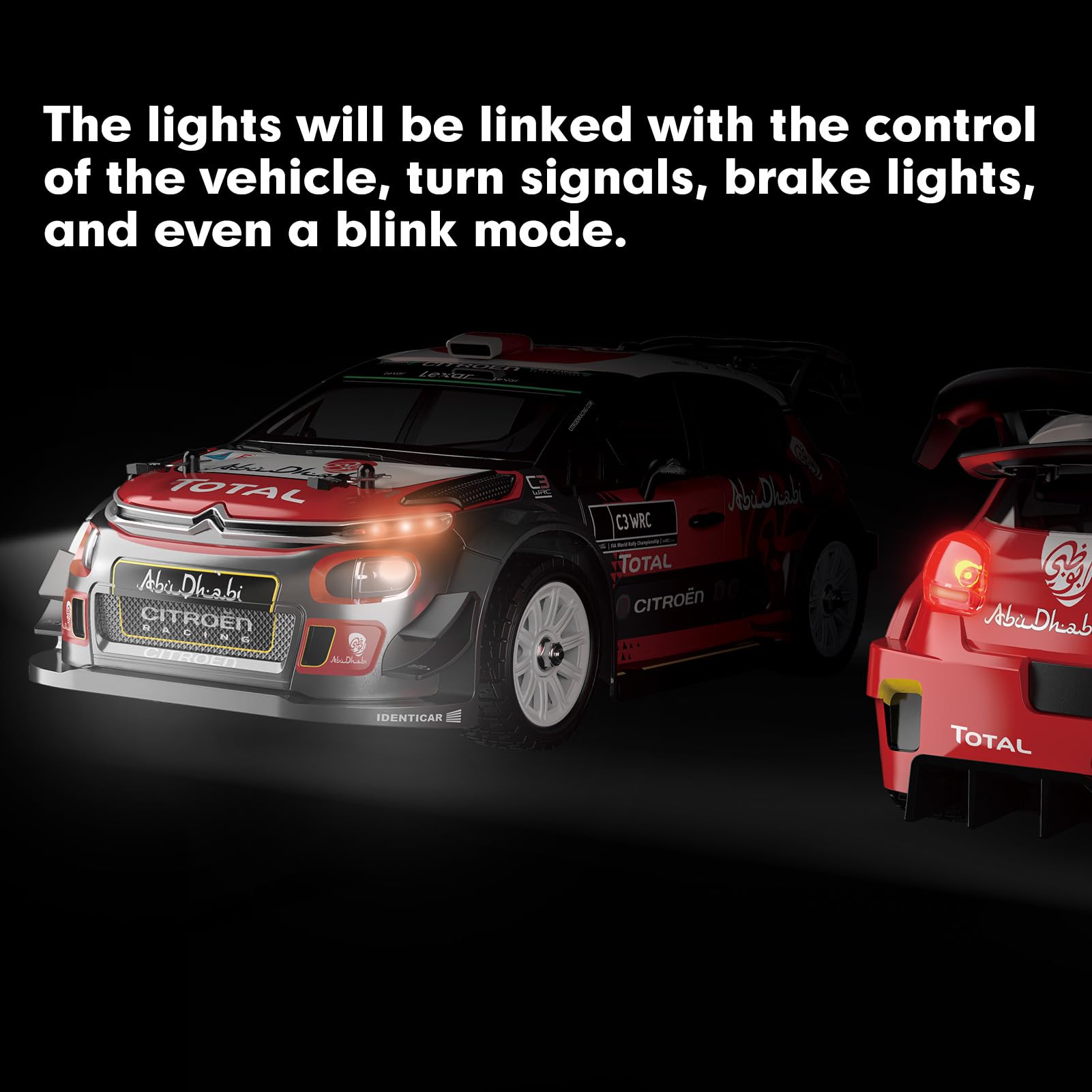 Modellino RC Citroen C3 Scala 1/14 Modello 14303