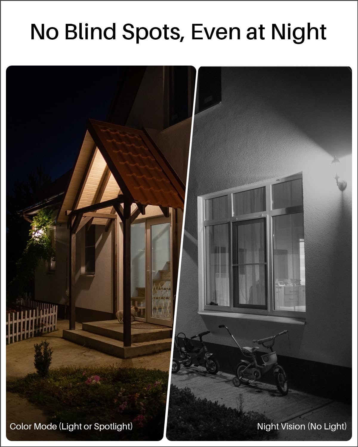 WUUK Security Cameras Wireless Outdoor, Indoor Home Surveillance System, 2K, No Monthly Fee, Motion Alert, Night Vision, 2.4/5 GHz WiFi, 32G Local Storage, Compatible with Alexa & Google, 2-Camera Kit