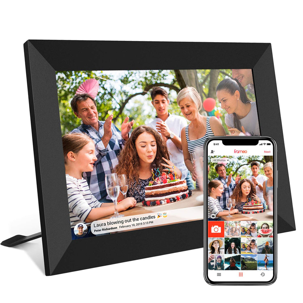 10.1" Smart WiFi Digital Photo Frame 32GB, Black
