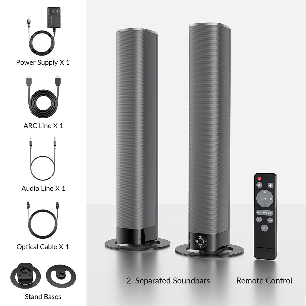 Саундбар Bluetooth Assistrust 80 Вт для Smart TV