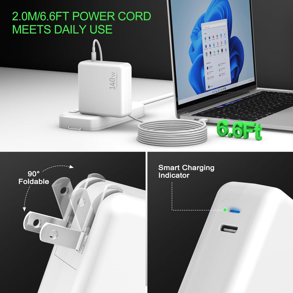 Cargador rápido USB-C de 140 W DZ65200325