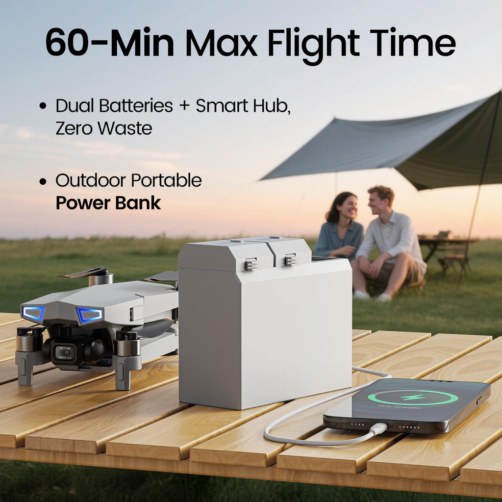 GPS дрон с камерой 6K и 3-осевым подвесом HS790