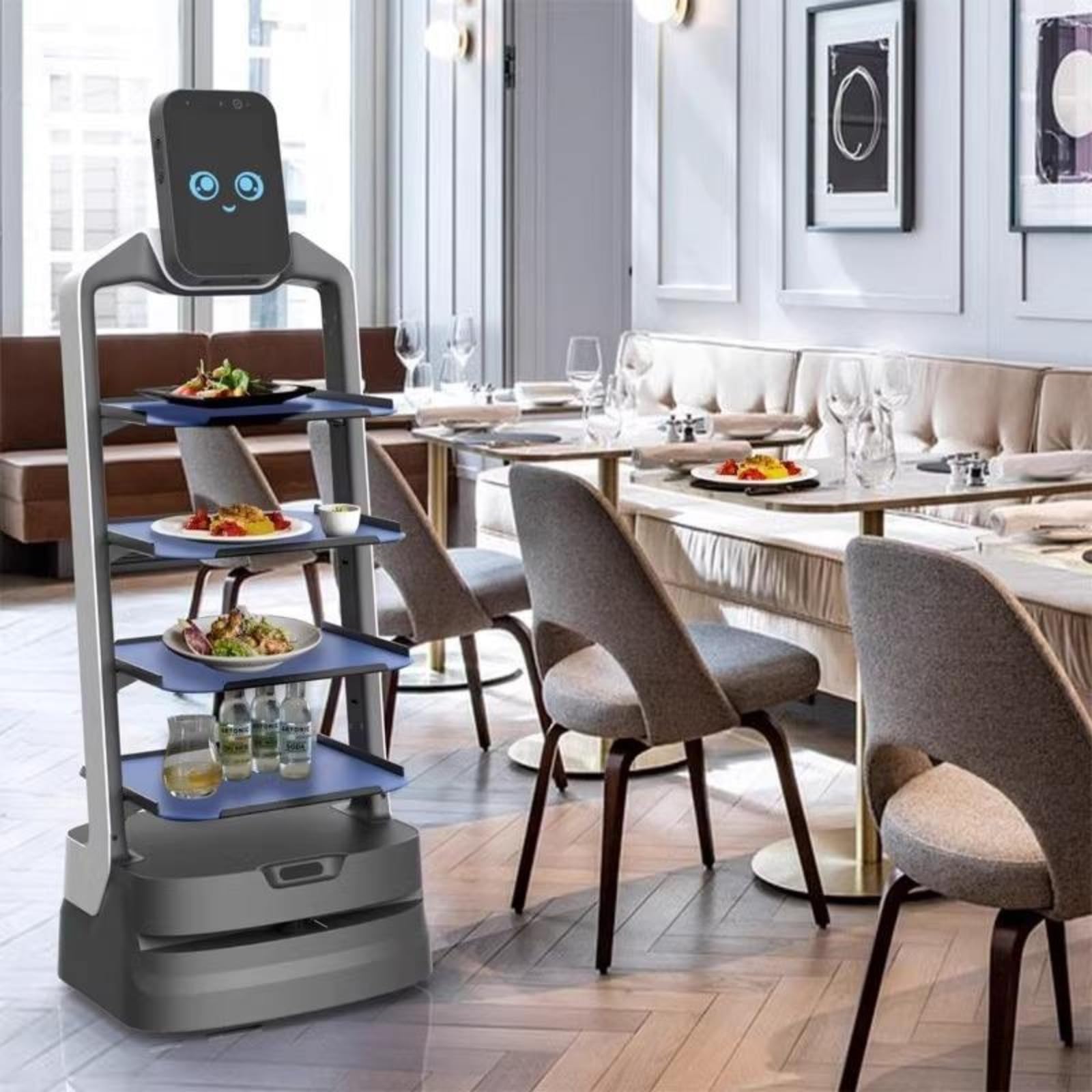 Self-Driving Pallet & Food Delivery Robot