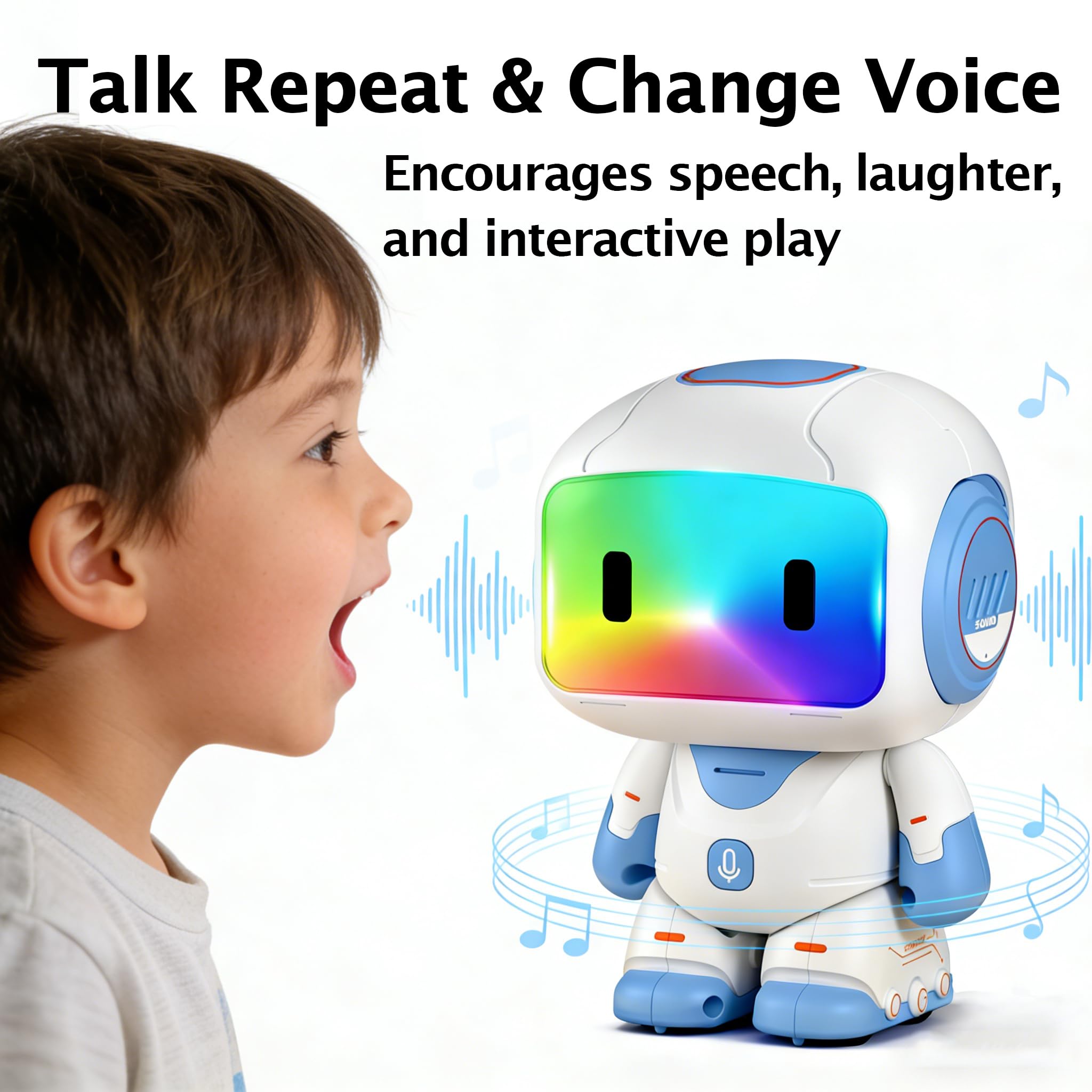 Interactive Learning Robot Toy for Kids with AI Voice