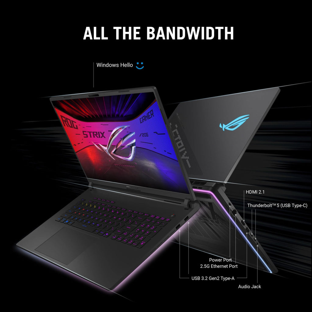 18" Gaming Laptop RTX 5080 Intel Core Ultra 9