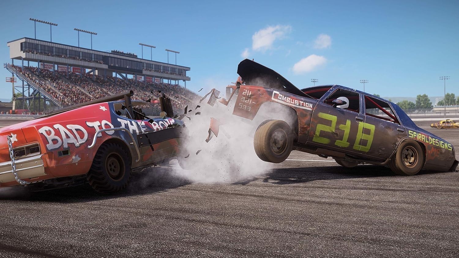 Demolition Racing Game Wreckfest PlayStation 4 Standard Edition