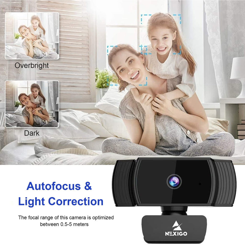 1080p Autofocus Webcam with Microphone for Desktop N930AF