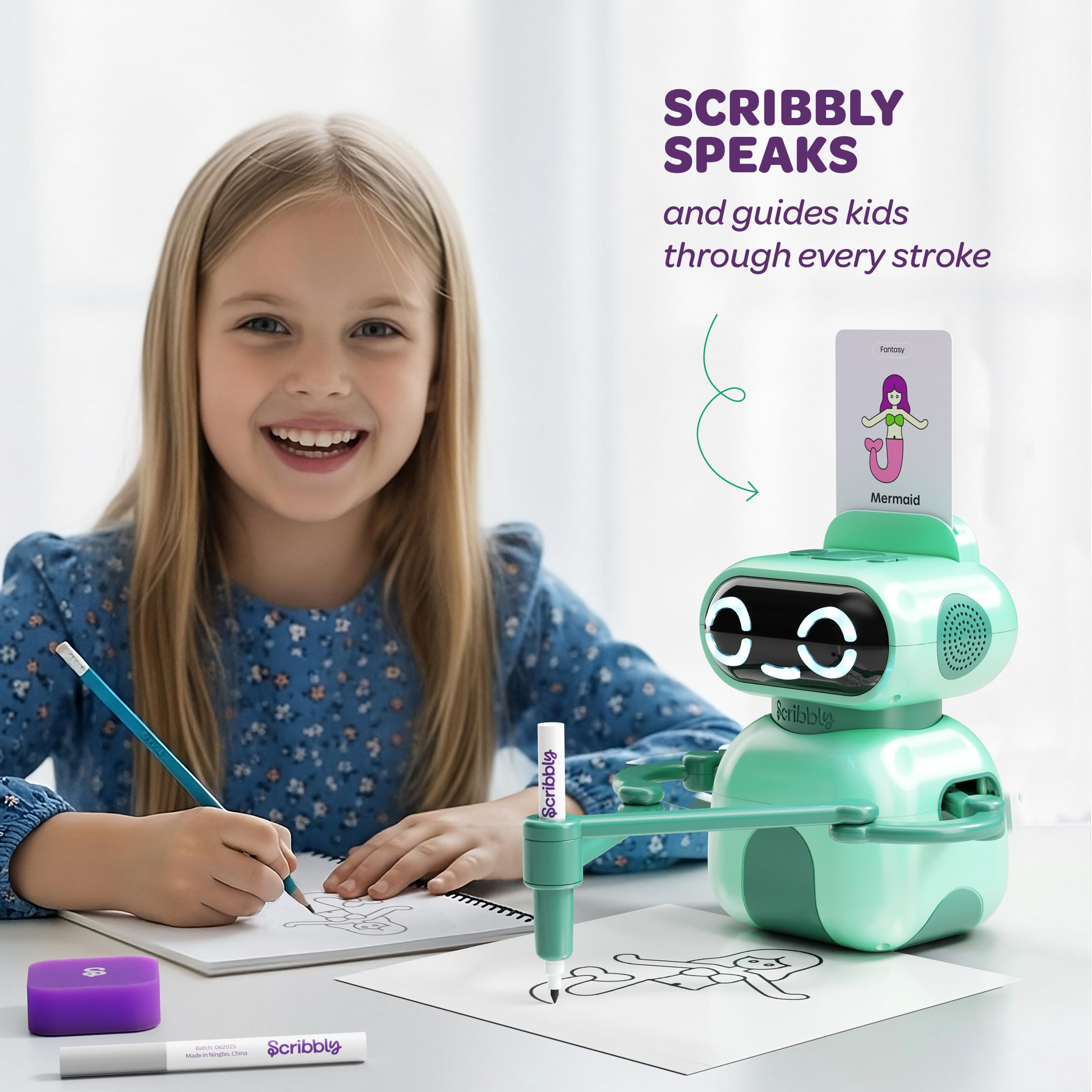 Scribbly Drawing Robot for Kids by Dan&Darci