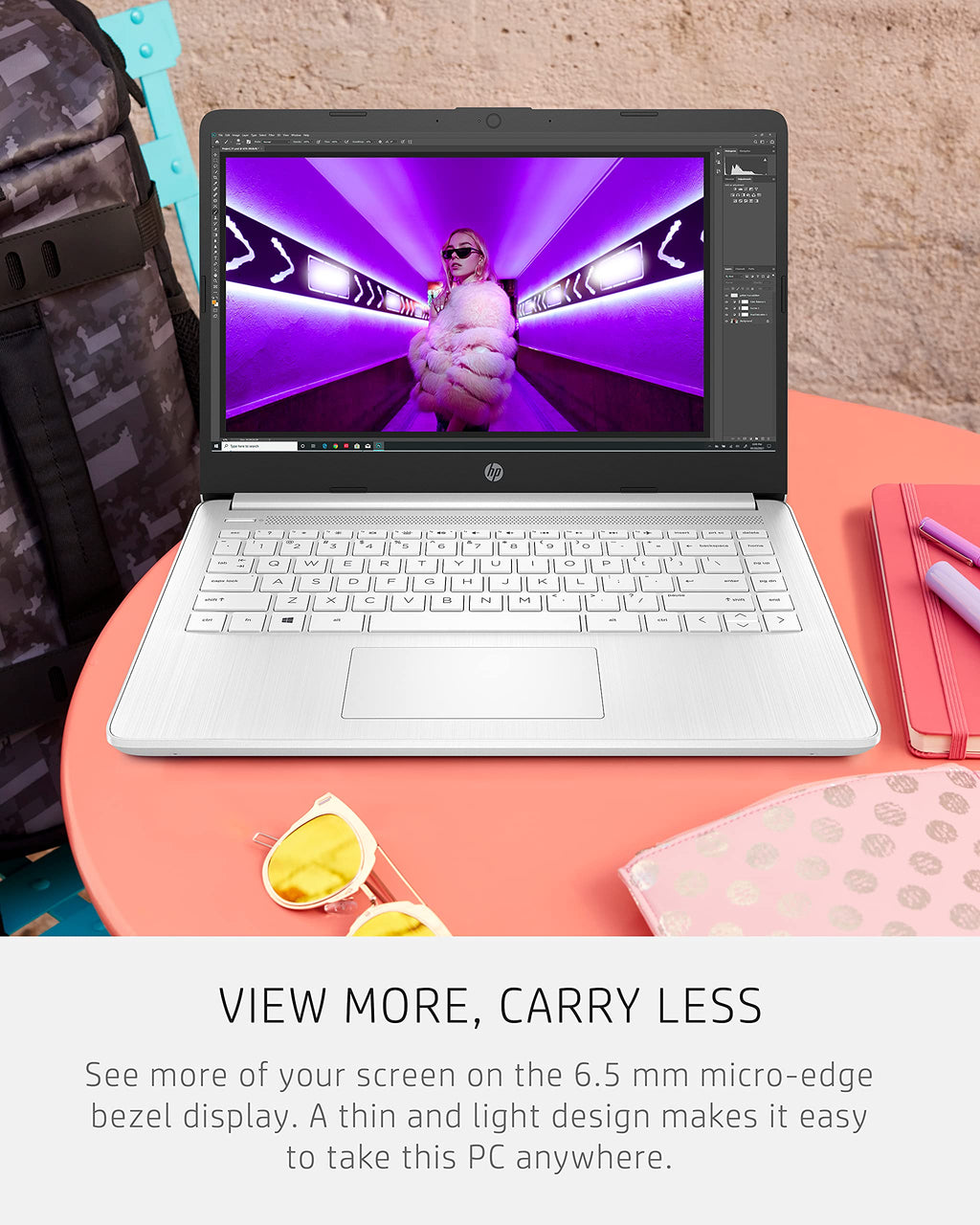 14" HD Ноутбук Intel Celeron N4020 4ГБ ОЗУ 64ГБ