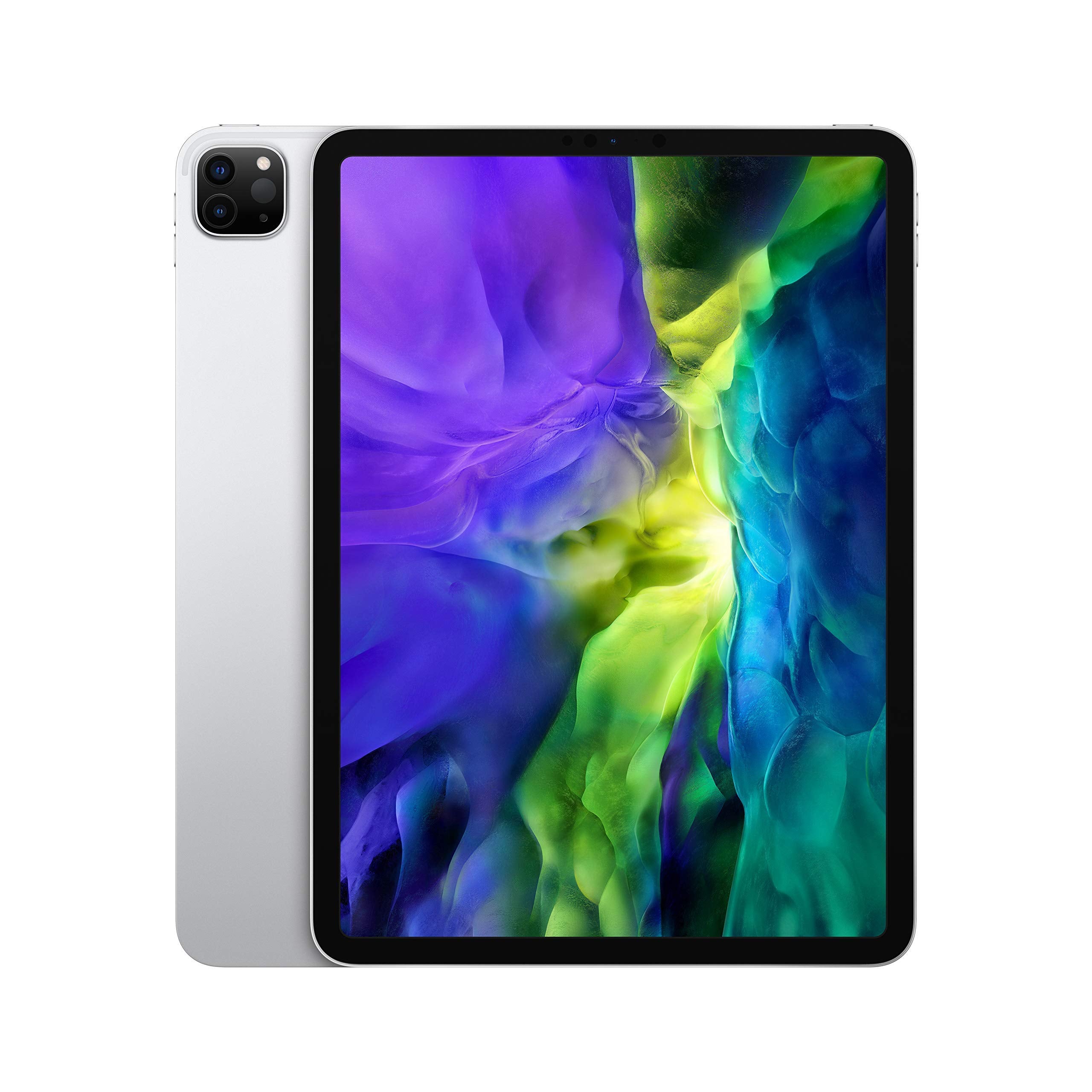 Apple 2020 iPad Pro 2nd Gen, 11-inch, Wi-Fi, 1TB, Silver (Renewed)