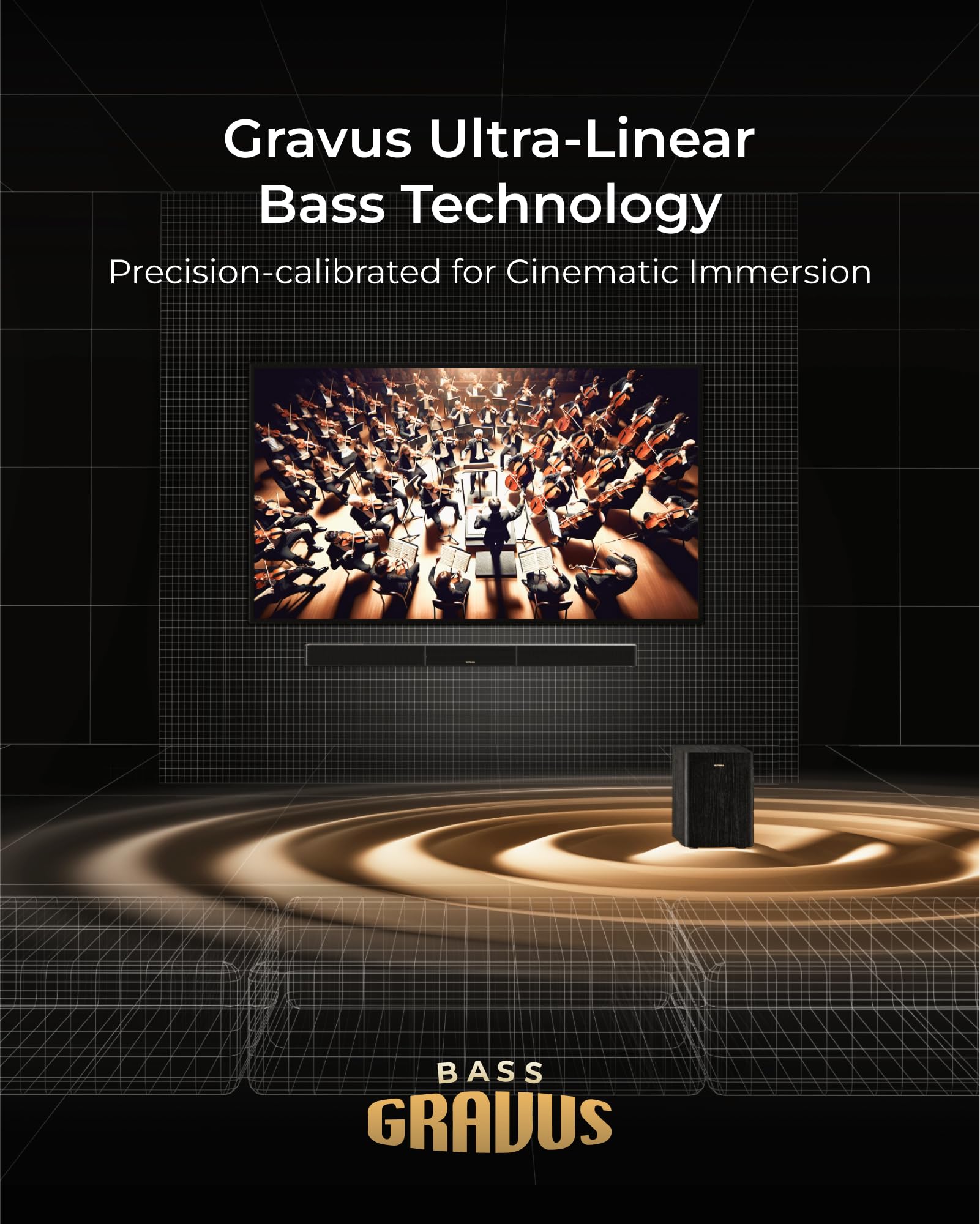 Barra de sonido 5.1.2ch Dolby Atmos con Subwoofer Inalámbrico