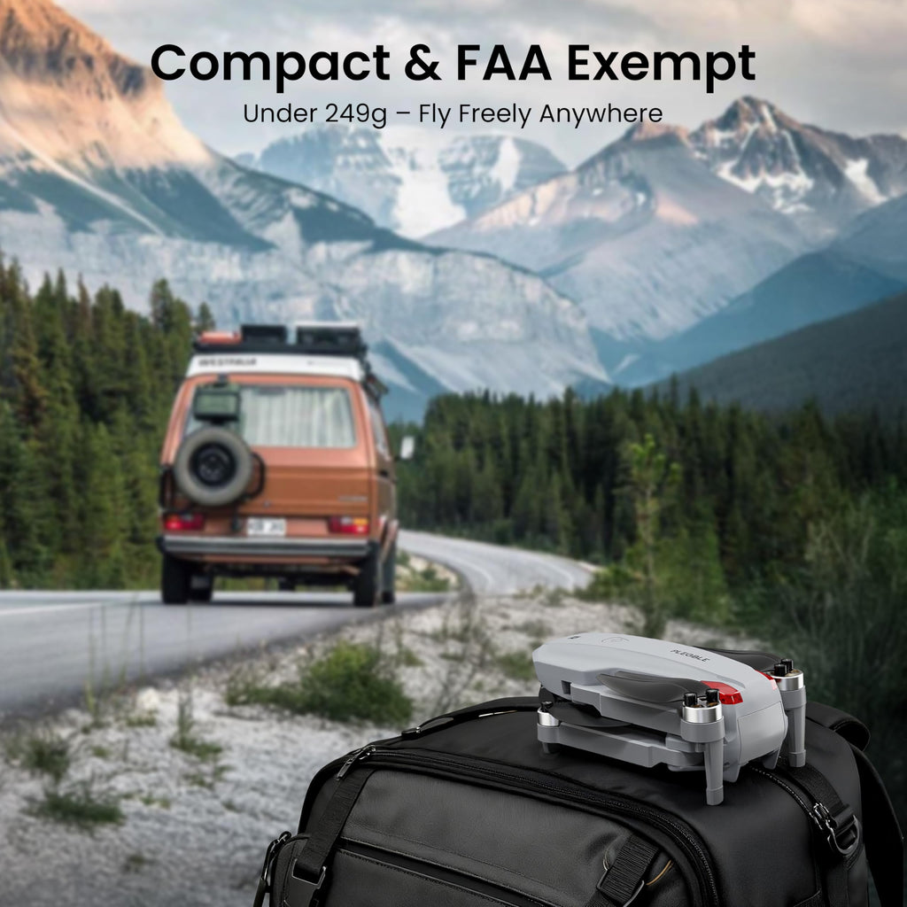 4K GPS-Drohne mit 5-Zoll FPV-Bildschirm für Luftaufnahmen