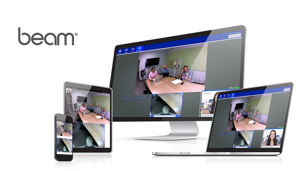 Beam Remote Communications System mit Dock & 3-Jahres-Abonnement