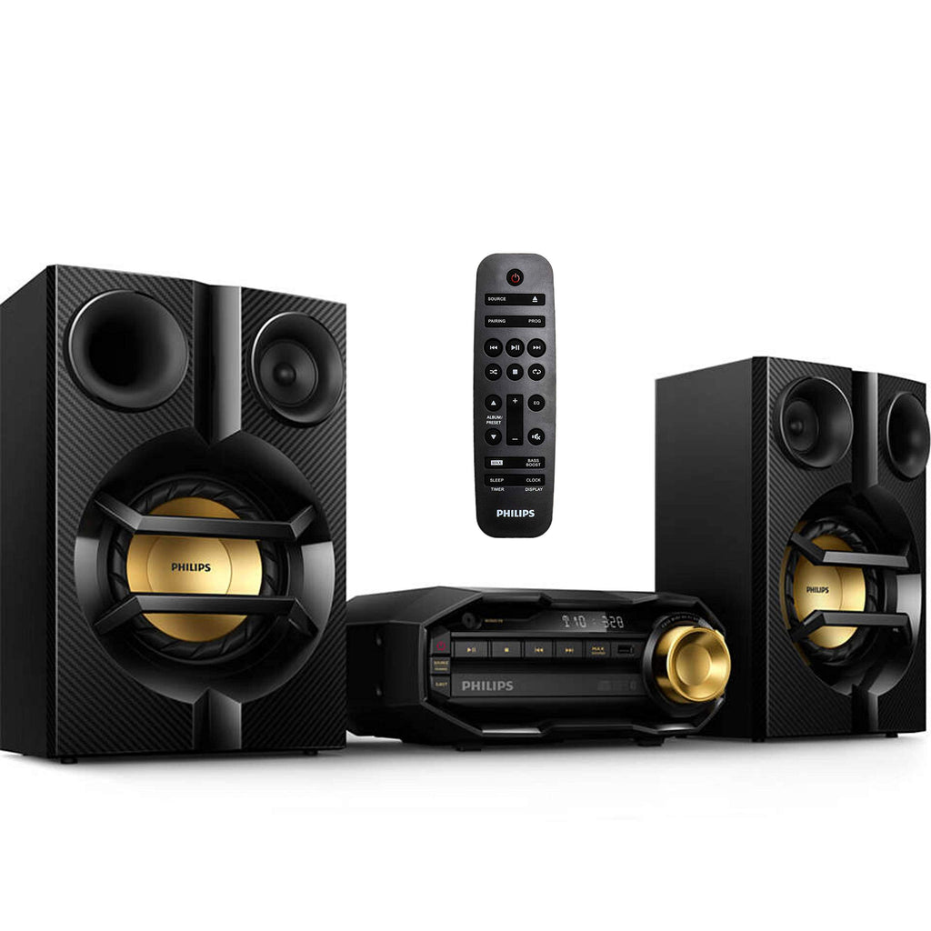 Sistema de Estéreo Bluetooth con Reproductor de CD y