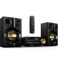 Sistema de Estéreo Bluetooth con Reproductor de CD y